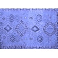 thumbnail image 1 of Ahgly Company Machine Washable Indoor Rectangle Persian Blue Traditional Area Rugs, 4' x 6', 1 of 4