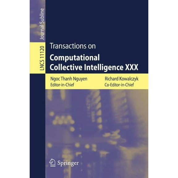 Transactions on Computational Collective Intelligence XXX, (Paperback)