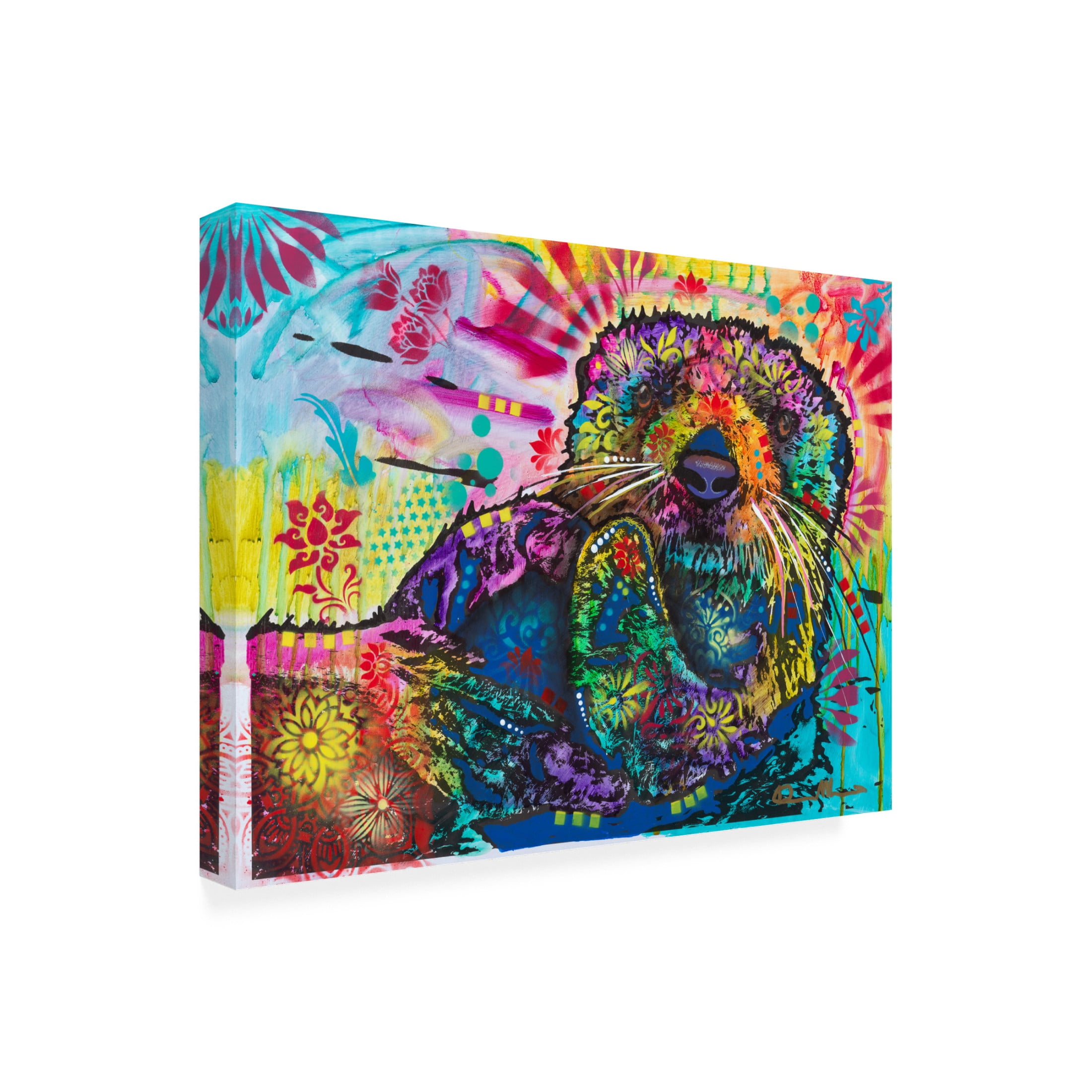 Canvas Wall Art - Dean Russo 'Floating Through Life' Wall Art for Living Room, Bedroom, or Office Décor by Trademark Fine Art - 32 x 24 Inches