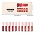 thumbnail image 3 of QunYou Lip Makeup Matte Velvet Waterproof Sweat Proof and Foggy Dream Lip Gloss Set, 3 of 9