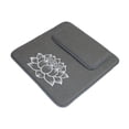 thumbnail image 4 of Cojín de meditación, juego de almohadas para el suelo, almohadilla antideslizante cuadrada para , para balcón, ejercicio, mujeres, observación, Gris, 4 of 8