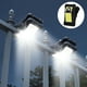 thumbnail image 1 of Luces solares para exteriores, luz con abrazadera, luz solar para jardín, luz de inducción portátil sin perforaciones, luz para caminar, luz de pared, lámpara solar con clip, 1 of 9
