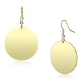 thumbnail image 1 of Alamode LO2705 Boucles d'Oreilles en Fer Doré pour Femmes Sans Pierre, 1 of 1