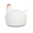 thumbnail image 1 of Hervidor de huevos, cocedor de huevos para microondas, cocedor eléctrico de 4 huevos con accesorio de vapor, cocedor de huevos en forma de pollo para cocina casera, 1 of 5