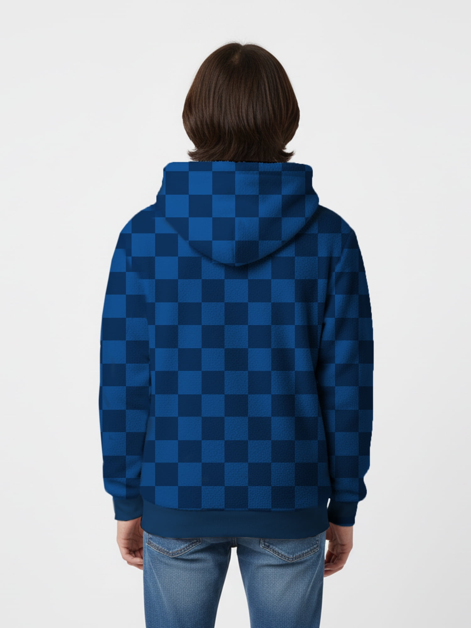Sonic the Hedgehog, Boys' & Big Boys' Hooded Woobie, Sonic Toon Head, Sizes 4-18