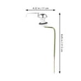 thumbnail image 2 of Mobutofu Flush Lever Iron Multi High Gloss Electroplating 1Set for Homeowners, 2 of 7