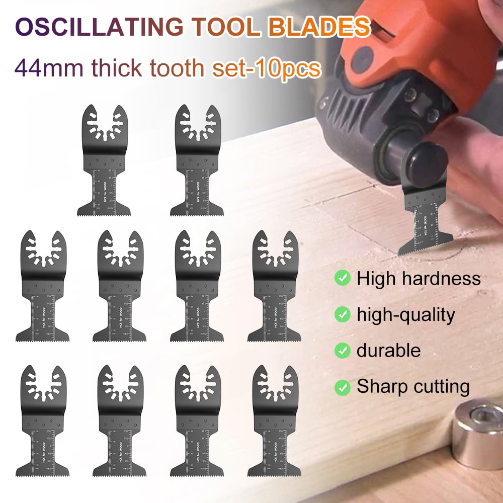 10pc Oscillating Multi Tool Blades Saw Blade Wood Metal Cutter for Dewalt Fein 