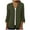 Army Green, variant on Cardigan Sweaters for Women 3/4 Sleeve Summer Sweaters Lightweight Open Front Shrug Cardigan Light Solid Color Dressy Draped Summer Cardigan Khaki 2XL