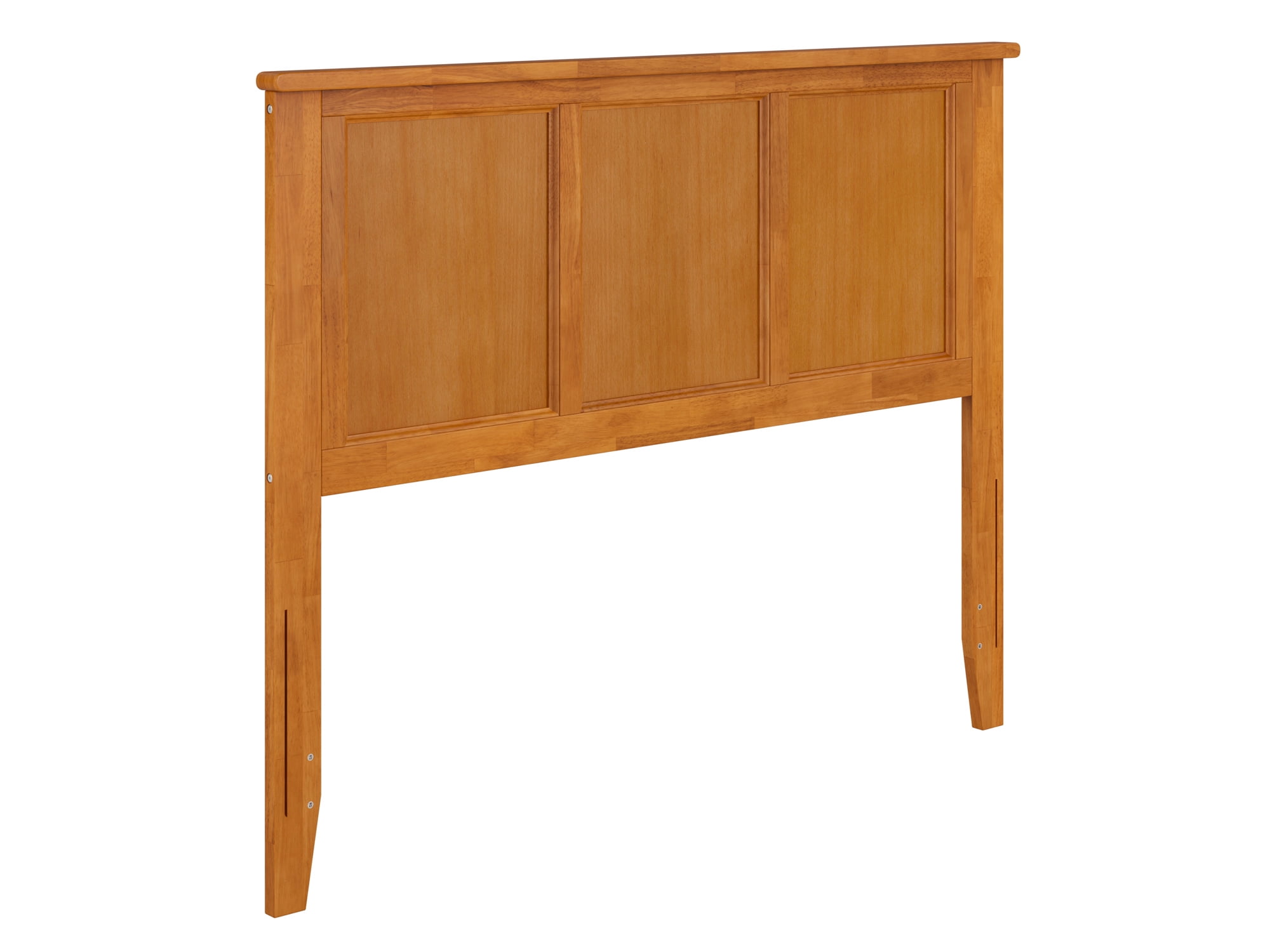 AFI Madison Full Solid Wood Panel Headboard, Light Toffee