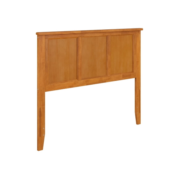 AFI Madison Full Solid Wood Panel Headboard, Light Toffee