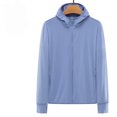 thumbnail image 3 of Abrigos de piel a prueba de rayos UV para hombre, ropa transpirable, ligera y fina, con protección solar, chaquetas informales de talla grande, UPF 50+ de verano, 3 of 5