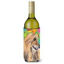 Afghan Hound Easter Eggtravaganza Wine Bottle Hugger