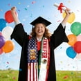 thumbnail image 1 of Klonfd Double Printed Graduation Cape. Customizable With Names. Graduation Season Product Suitable For Graduation Ceremonies, 1 of 6