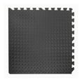 thumbnail image 2 of Xspec  3/8" Thick 100 Sq Ft Steel EVA Foam Floor Exercise Gym Mats 25 pcs, Black, 2 of 8