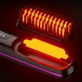 thumbnail image 5 of Cordless Hair Straightening Brush, Rechargeable Hot Hair Brush With 3 Temperature Settings 320°F-392°F, Ceramic Bristles For Frizz Control & Shiny Hair, Portable Travel Styler, 5 of 7