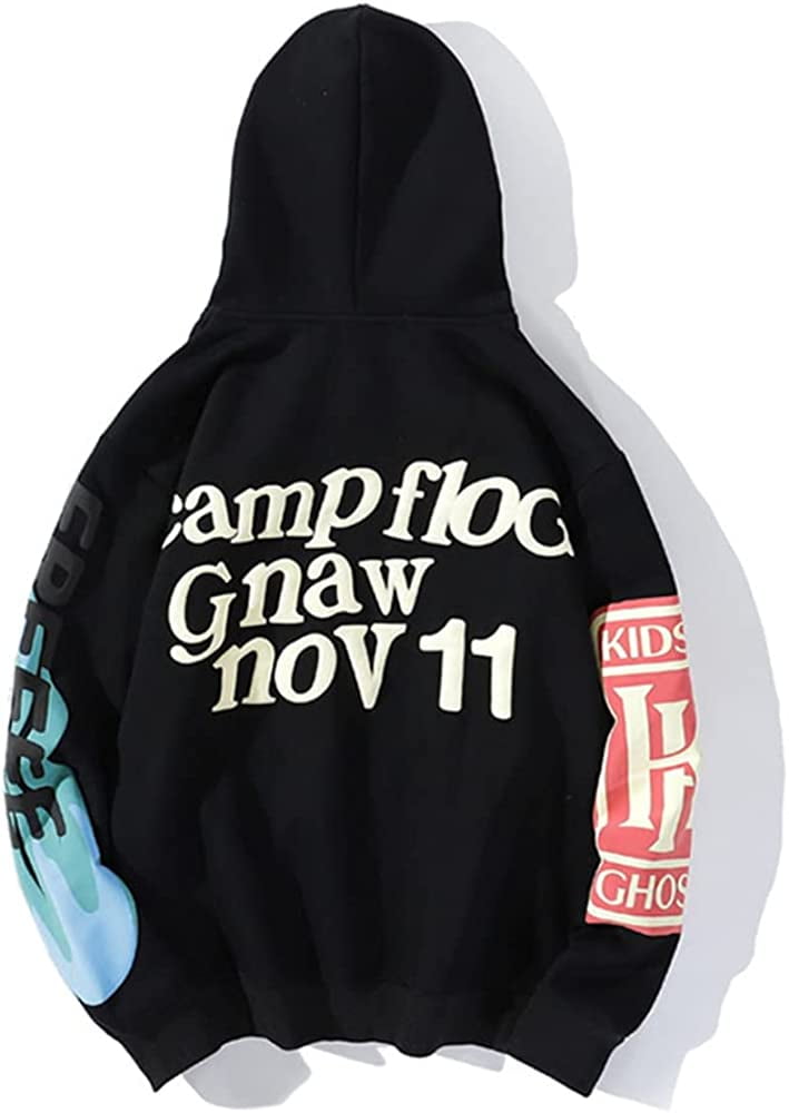 Lucky Me I Sees Ghosts Sweatshirts Hip Hop Pullover Hooded Heavyweight Hoodie