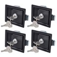 thumbnail image 1 of KAKOWELY 4PCS Trailer Tool Box Locks Anti-theft Paddle Handle Locks Trailer Accessories,3.31X"X2.68"X1.61", 1 of 5