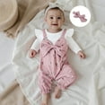 thumbnail image 2 of Newborn Baby Girl Clothes Long Sleeve Romper One Piece Jumpsuit Fall Winter Infant Outfits 0 3 6 9 12 18 Months, 2 of 8