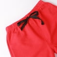 thumbnail image 4 of NAISIBABY Kids Boys Shorts Size 7, Loose Elastic Waist Rolled Leg Summer Casual Sports Shorts (1-8T), 4 of 6