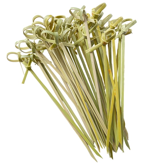 1000 Pcs Green Bow Cocktail Picks, Wooden Appetizer Toothpicks for Finger Food, Mini Snack Skewers for Party Charcuterie Board Decor