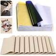 thumbnail image 1 of shiyou-Tattoo Skin Practice with Transfer Paper - 30PCS Tattoo Fake Skin and Tattoo Tracing Paper Kit Including 10PCS 8x6 BlankTattoo Practice Skin and 20PCS A4 Tattoo Stencil Paper for Tattoo Pract, 1 of 4