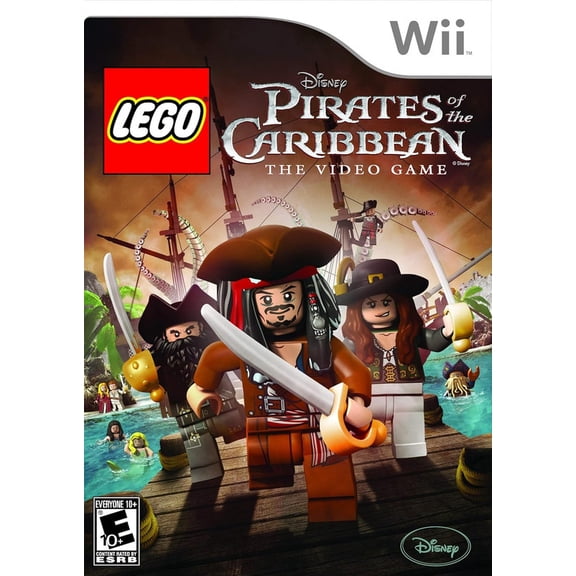 Restored LEGO Pirates of the Carribean: The Video Game Wii (Refurbished)