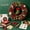 Style D, variant on 3D Fabric Poke Wreath Diy Kit, Christmas Fabric Poke Art Kits for Adults, Christmas Holiday Craft Set, Handmade Wreath for Home Door Wall Christmas Decorations