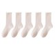 thumbnail image 2 of Calcetines de mujer hasta media pantorrilla de color liso, cómodos, cálidos, transpirables, multicolores, de algodón, 2 of 3