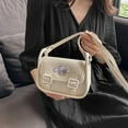 thumbnail image 3 of Fashion Crossbody Bag Kuromi Versatile Small Square Bag Lightweight Cambridge Bag Armband Cute Shoulder Bag, 3 of 3