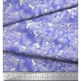 thumbnail image 3 of Soimoi polyester Crepe Fabric Cloud Nature Print Fabric by the Yard 52 Inch Wide, 3 of 5
