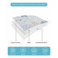 thumbnail image 4 of Twin XL Quilt Bedding Set, Starfish Coastal Reversible Summer Quilt 3 Pieces, Nautical Summer Beach Coral Shell Ocean Lightweight Bedspreads Coverlets with 2 Pillow Shams for All Seasons, 4 of 5