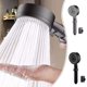 thumbnail image 1 of Cabezal de ducha de mano de alta presión | 8 modos de rociado y función de cambio fácil | Diseño ahorrador de agua de ABS | Conector universal G1/2 hembra | Para agua dura | Uso en hogar, gimnasio, 1 of 8