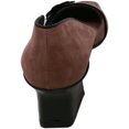 thumbnail image 3 of Fabrizio Viti Mocassins & Slip-On en Daim Rose pour Femmes Daisy Buckle - 8M, 3 of 3