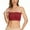 003_Wine, variant on Bras for Women Non Padded Bandeau Bra Wire Strapless Convertible Bralettes Basic Layer Tube Tops Black XXL