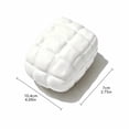 thumbnail image 2 of Quilt Squishy Toy Anti-Stress Fidget Ball Slow Rising Cute Cartoon Squishies for Kids Adults Teens Travel Portable Classroom Sensory Party Desk Decoration, 2 of 5