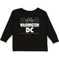 thumbnail image 3 of Inktastic Washington DC Biking Boys or Girls Long Sleeve Toddler T-Shirt, 3 of 5