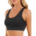 thumbnail image 2 of WANOSS Sports Bras for Women High Impact Sports Bra - Removable Padded Yoga Racerback Bra Workout Crop Tops, 2 of 21