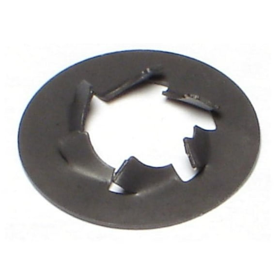3/8" Black Phosphate Steel Pushnut Bolt Retainers PSHNT-019 (30 pcs.)