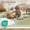 thumbnail image 4 of ODIKA Sage Asymmetrical Throw Motif Balanced Composition Entryway Abstract for Playroom, Bedroom, Reading Nook, Pet Friendly & Kids Safe Play, 4 of 7