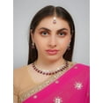 thumbnail image 4 of Western/Traditional Fashion Jewellery Set With Earring (T Purple), 4 of 5