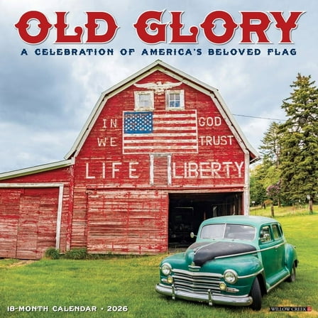 Old Glory 2026 Wall Calendar, (Paperback)