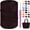 Black Coffee, variant on 3mm Macrame Yarn for Crocheting, Polyester Cord x 185yds with 1 Crochet Hook Polypropylene Bag Cord, Crocheting Blanket DIY Crafts Black 185 Yards