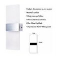 thumbnail image 2 of funavi Modern Gray Glass Wall Light 12W LED Indoor Fixture Energy Efficient, 2 of 4