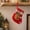 D, variant on Trovenix Christmas Stocking Pouch Fabric Gift Sack Small Hanging Ornament Socks, Candy Treat Storage Bag for Xmas Tree Decoration Holiday Party Favor