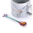 thumbnail image 6 of Kiibsot 4.7 Inches Mini Stainless Steel Leaf-Shaped Coffee Spoons - 10-Piece, Espresso & Dessert Tea Spoons Teaspoon, Perfect for Demitasse & Small Servings, 6 of 6