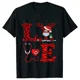 thumbnail image 3 of Love Christmas-ropa Y2k para mujer, Tops Vintage Harajuku para mujer, ropa de calle informal a la moda, camisetas de manga corta con cuello redondo, 3 of 5