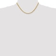 thumbnail image 6 of Auriga Fine Jewelry 14K Yellow Gold 4 mm Diamond-cut Rope Chain Necklace for Women 16", 6 of 7