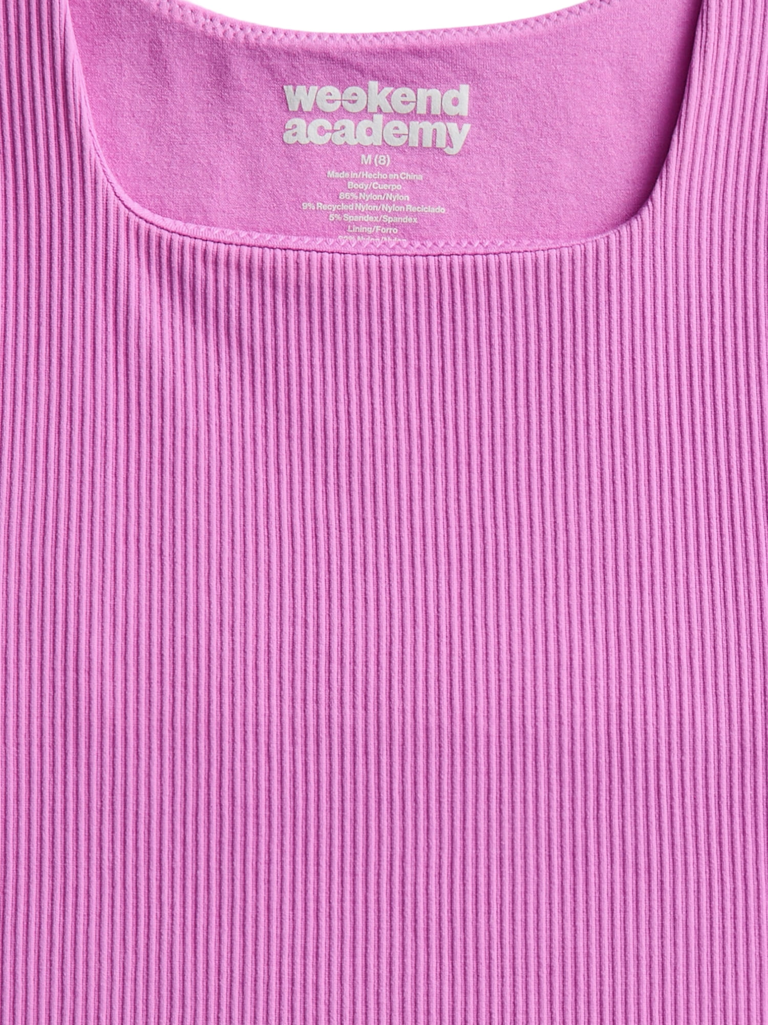 Weekend Academy Girls Seamless Tank Top, Sizes 4-18