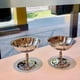 thumbnail image 4 of Copa de Helado de Acero Inoxidable, Copa de Postre, Copa de Pudín de Base Alta Retro, Copa de Helado, Elegante Centro de Mesa para Bodas, 4 of 6