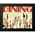 thumbnail image 2 of Grey, Jace 24x19 Black Modern Framed Museum Art Print Titled - Kitchen Dinning F, 2 of 5